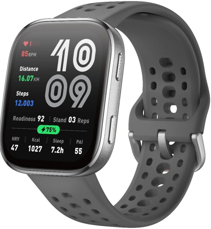 Amazfit Bip 6 A2435 1.97" TFT Корпус угольно-серый ремешок серый Умные часы