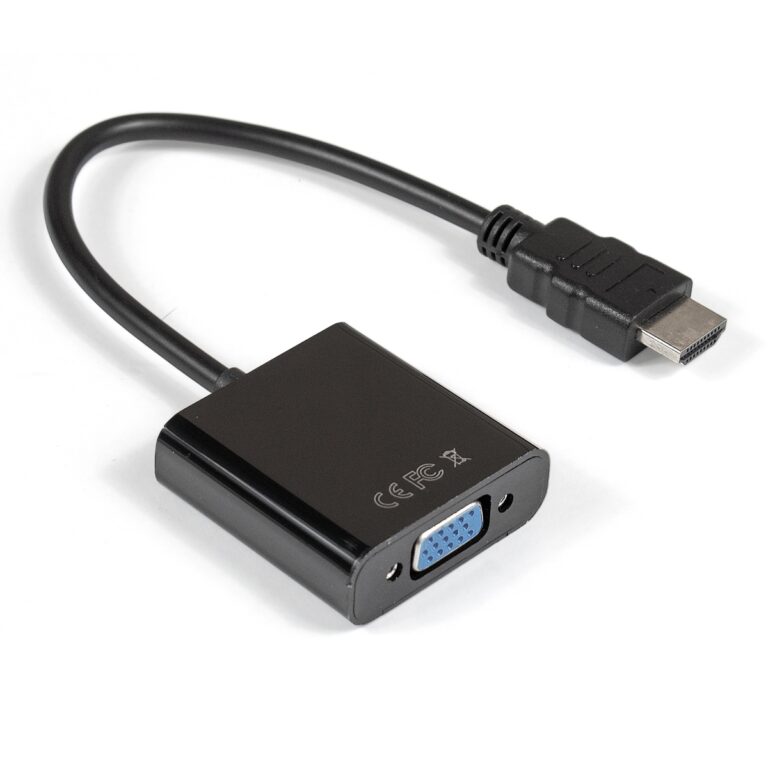 Exegate EX284926RUS HDMI-VGA ExeGate EX-HDMIM-VGAF-0.15 (19M/15F, 0,15м) Кабель-переходник