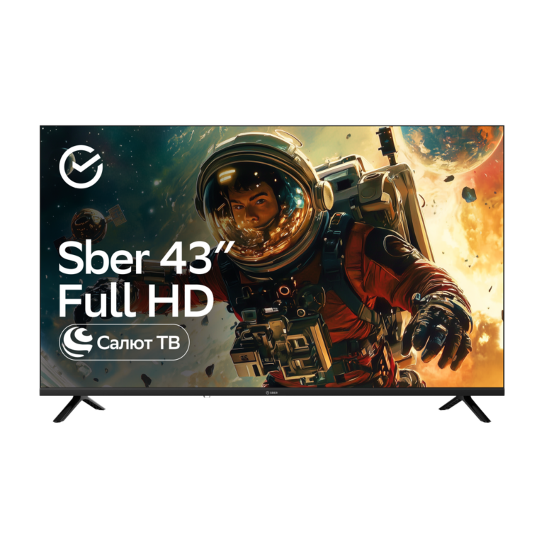 Sber SDX-43F3000DBA Черный Телевизор