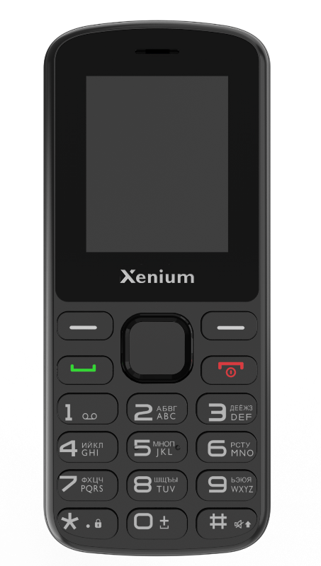 Xenium X170 Black Мобильный телефон