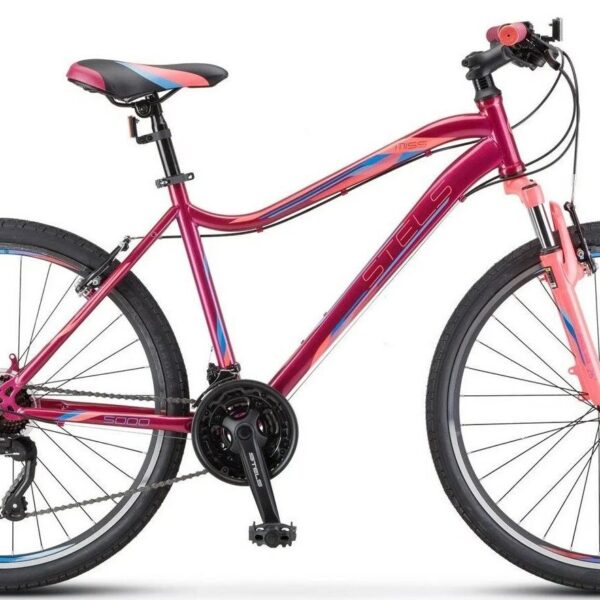 STELS Miss-5000 V 26" V050 LU096326 LU089375 18" Вишнёвый/розовый 2021 Велосипед