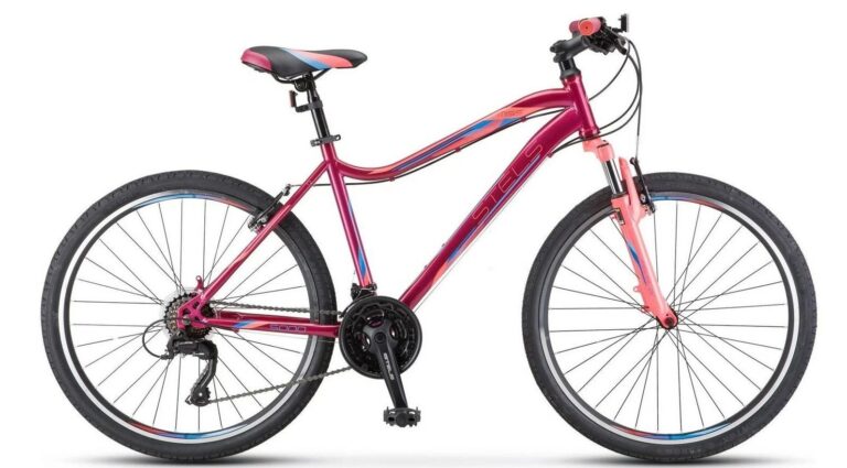 STELS Miss-5000 V 26" V050 LU096326 LU089375 18" Вишнёвый/розовый 2021 Велосипед