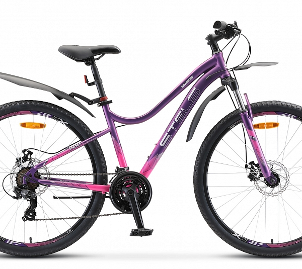 STELS Miss-7100 MD 27.5" V020 (м), EP-00005975*X0000001308* 18" Пурпурный 2020 Велосипед