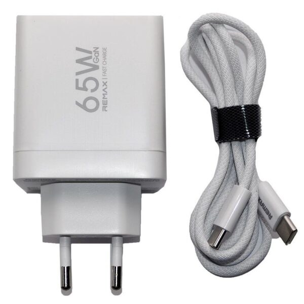 REMAX CA-20 белый СЗУ+кабель (USB-C) [USB-C(1), 3A, 65W]