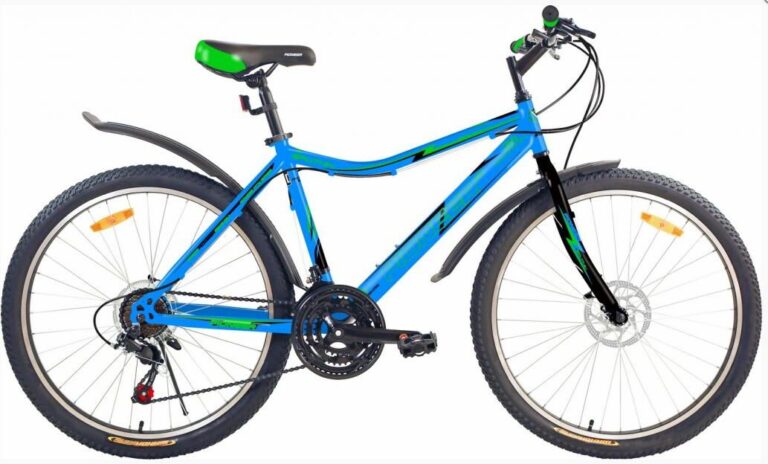PIONEER SPUTNIK 26"/18" blue-black-green Велосипед