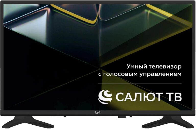 LEFF 43F690T черный Телевизор