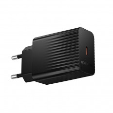 Сетевое зарядное устройство с выходом Type-C, 3.0А, черный, BAS73A Source, PD20W
