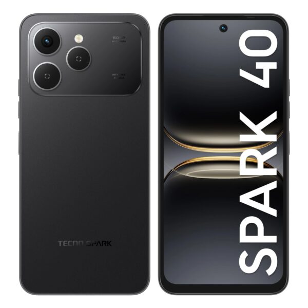 TECNO Spark 40 8/256GB NFC Ink Black Смартфон