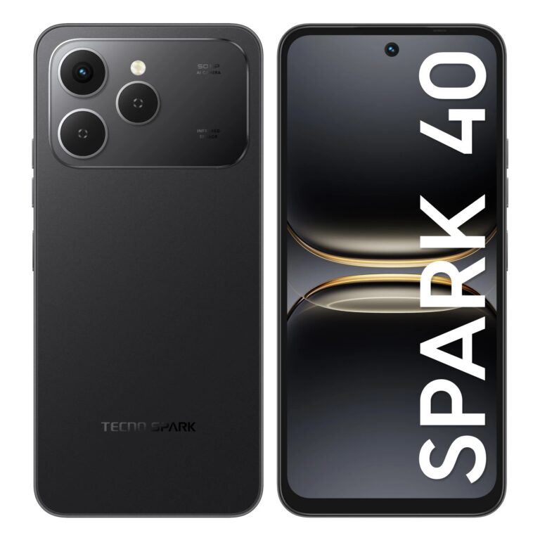 TECNO Spark 40 8/256GB NFC Ink Black Смартфон